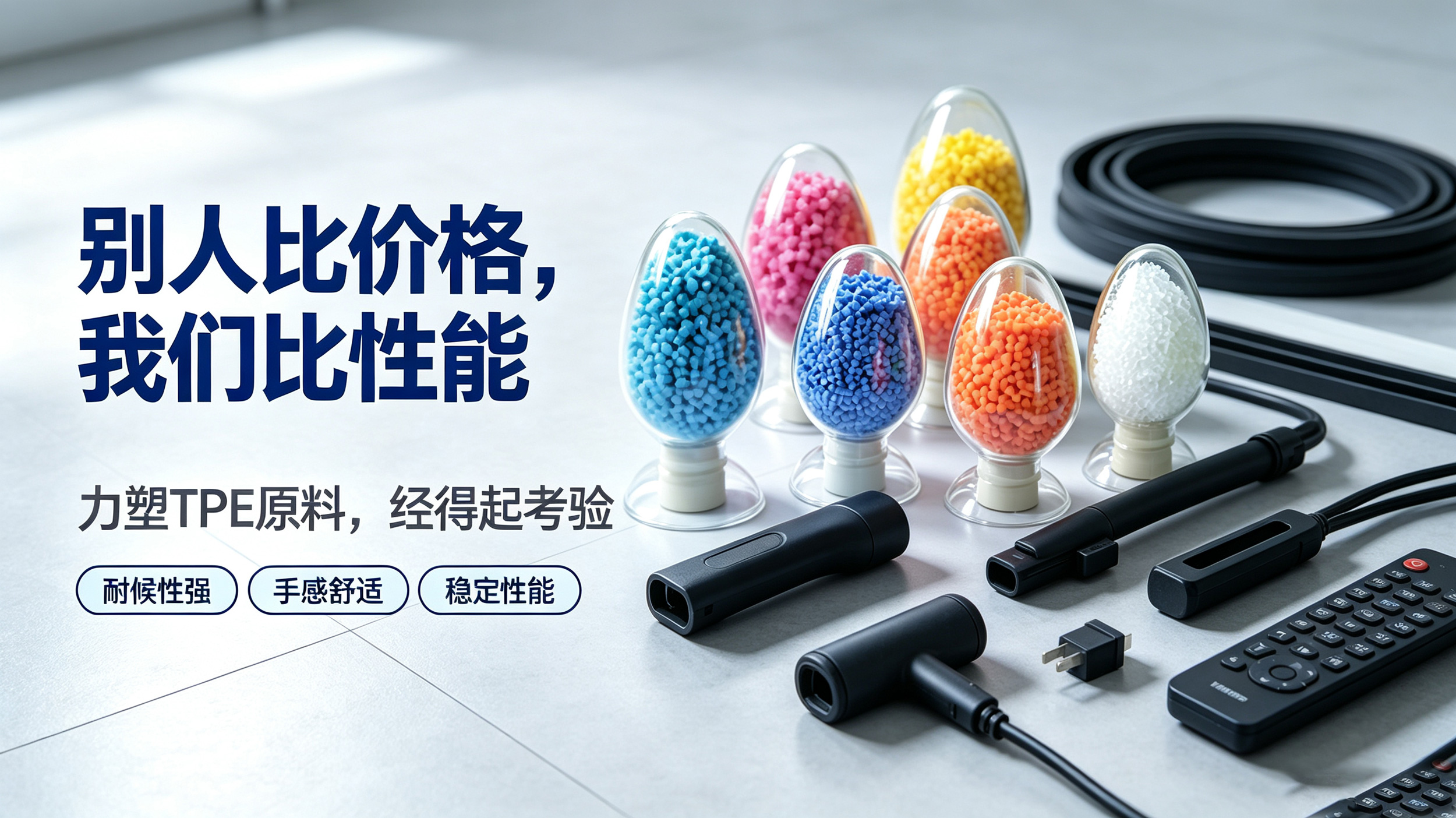 软胶制品都爱用,TPE原料到底好在哪?